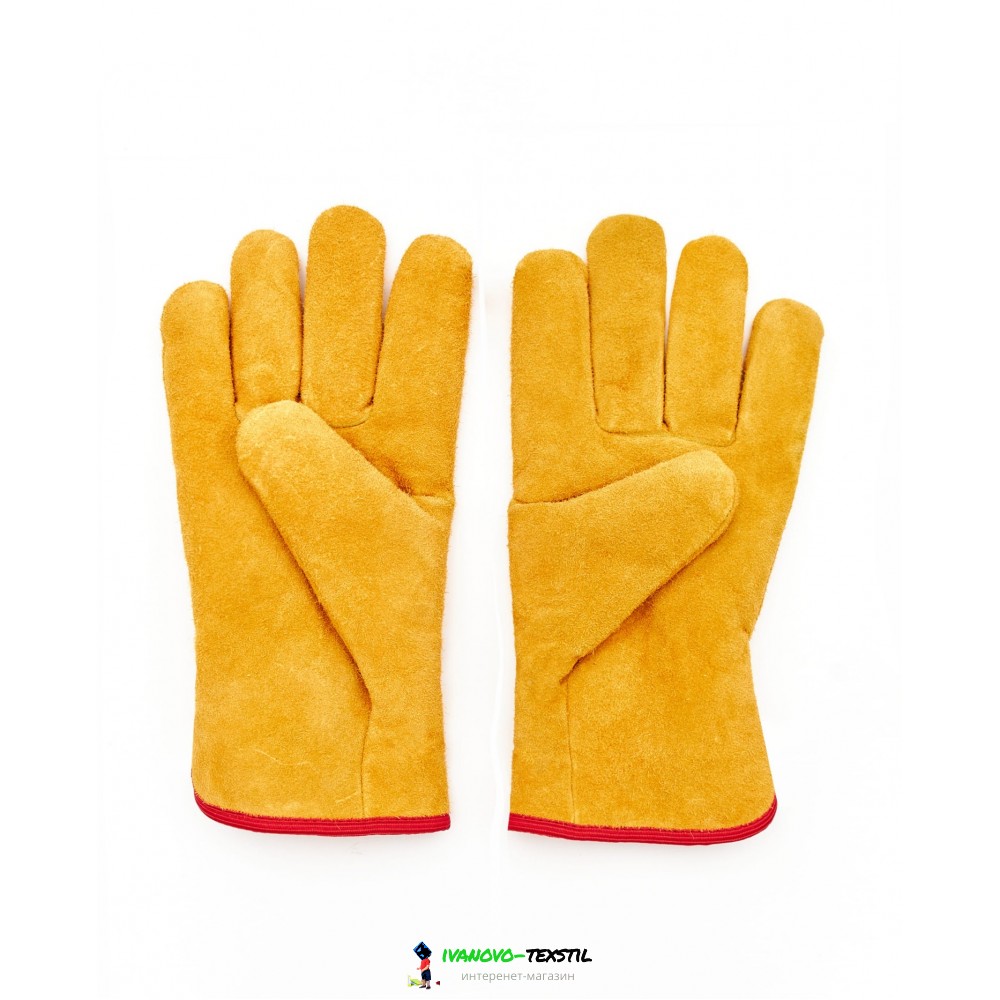 Перчатки спилковые